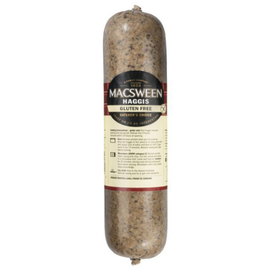 MacSween Haggis Gluten Free Catering Rolls 1.3kg