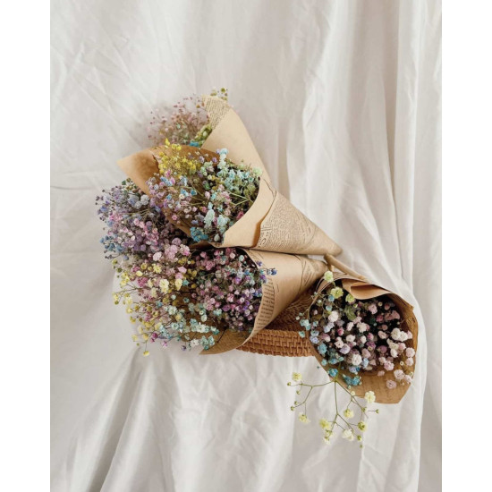 Baby Breath Colour | Div Flower Arrangements Dried Flowers