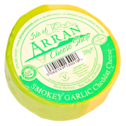 Smoked Garlic Cheese Isle of Arran
